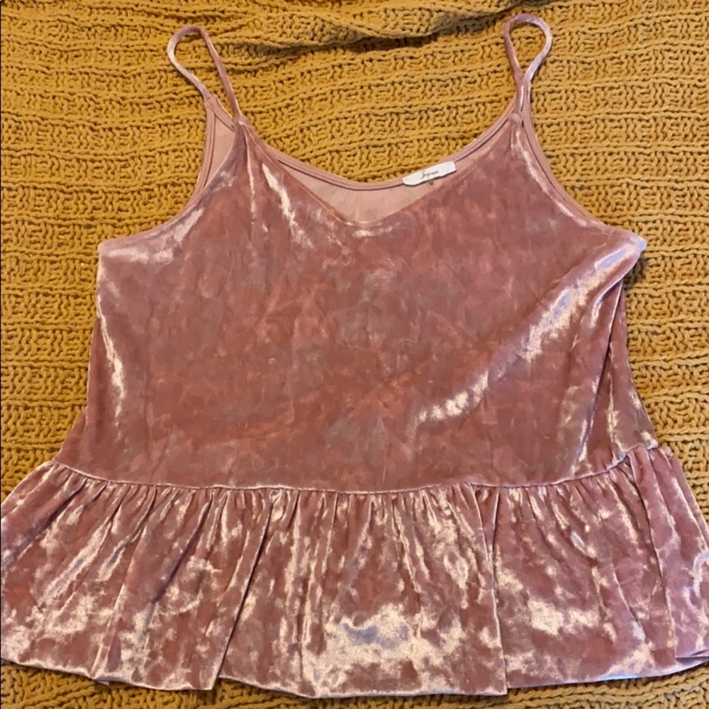 Velvet Tank Top